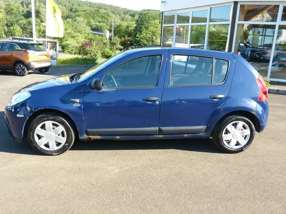 Gebraucht Dacia Sandero Ambiance 75 PS (55 kW) 2009 Blau Limousine