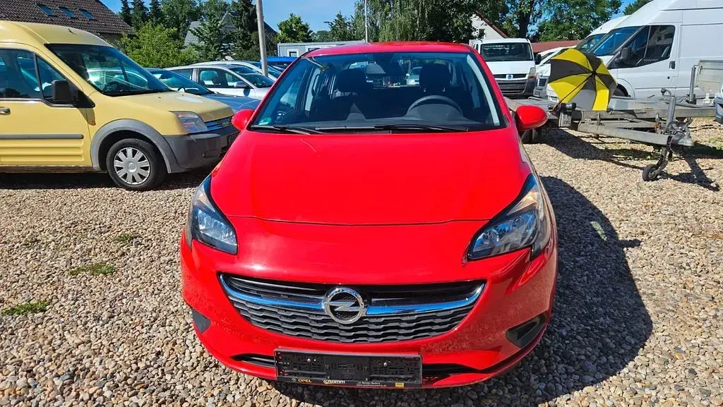 Gebraucht Opel Corsa Active 90 PS (66 kW) 2015 Rot Kleinwagen