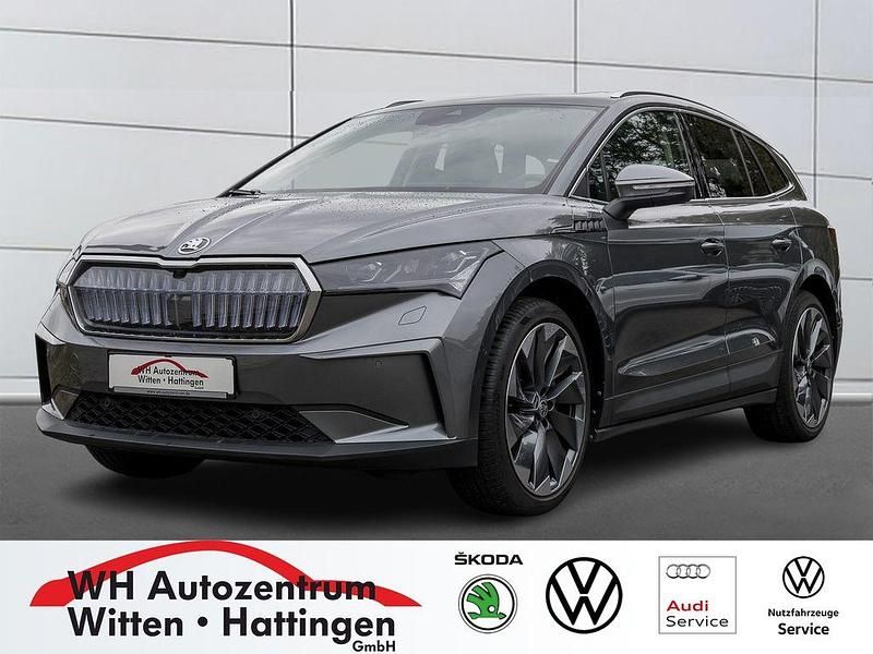 Graphitegrau metallic Gebraucht 2022 Skoda Enyaq iV SUV | 35.916 € (Fairer Preis) - Bild 1/4