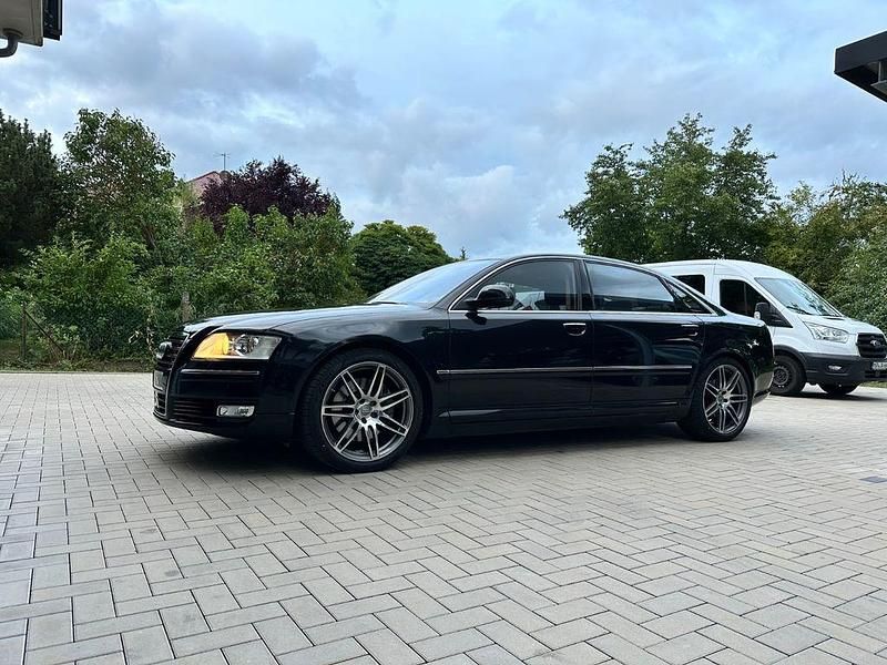 Gebraucht Audi A8L Ambiente 349 PS (256 kW) 2008 Schwarz Limousine