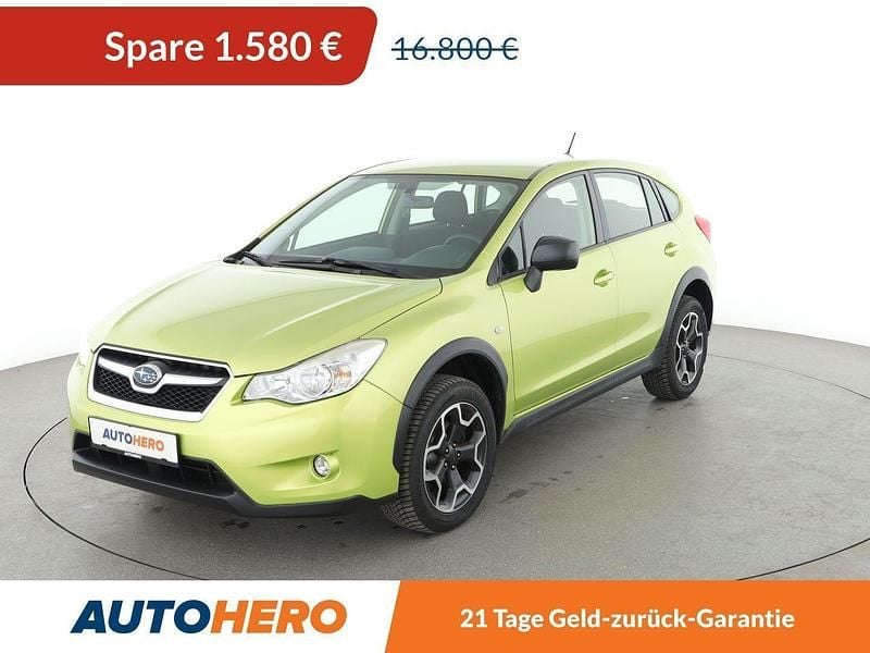 Grün Gebraucht 2015 Subaru XV Active SUV | 15.220 € (Fairer Preis) - Bild 1/3