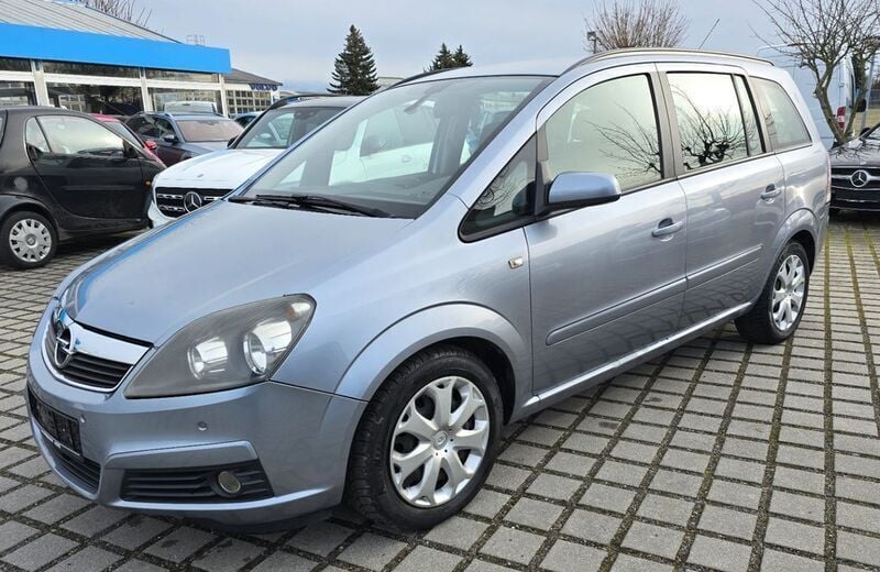 Silber Gebraucht 2007 Opel Zafira Edition Van / Kleinbus | 1.250 € (Superpreis) - Bild 1/4