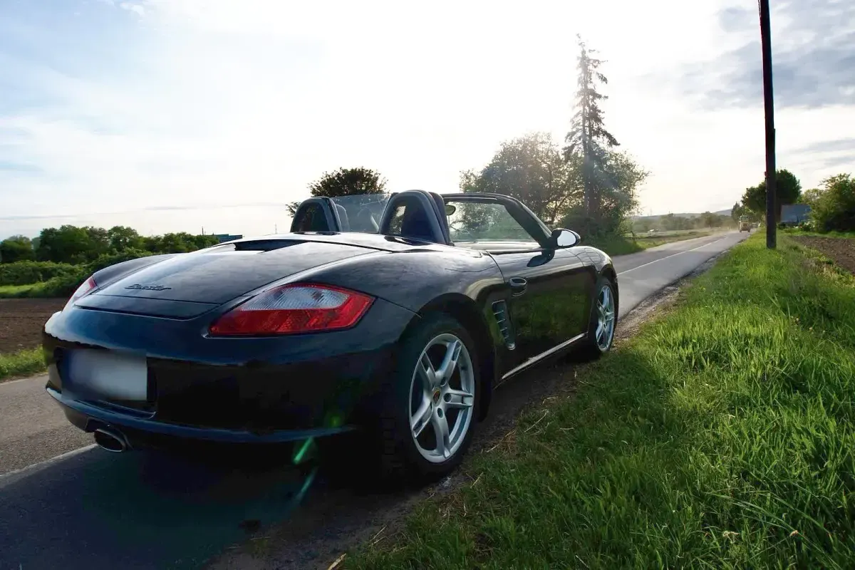 Gebraucht Porsche Boxster 245 PS (180 kW) 2007 Schwarz Cabrio