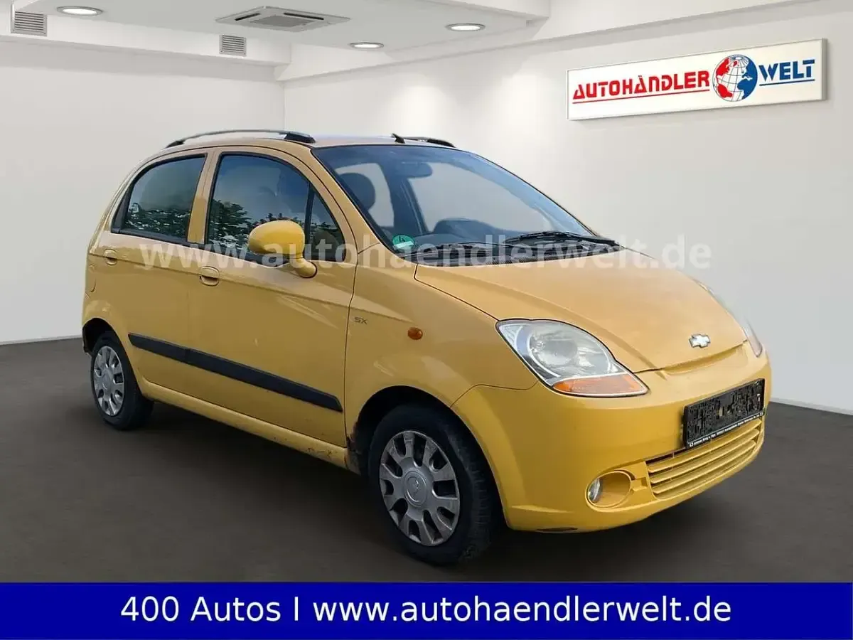 Gebraucht Chevrolet Matiz SE 67 PS (49 kW) 2006 Gelb Kleinwagen