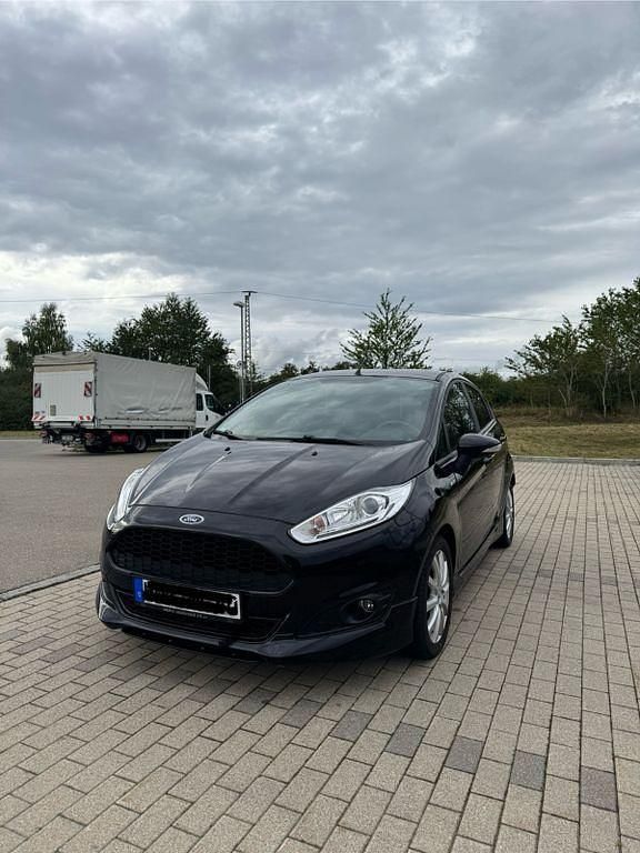 Schwarz Gebraucht 2017 Ford Fiesta ST-Line Kleinwagen | 8.699 € (Superpreis) - Bild 1/4