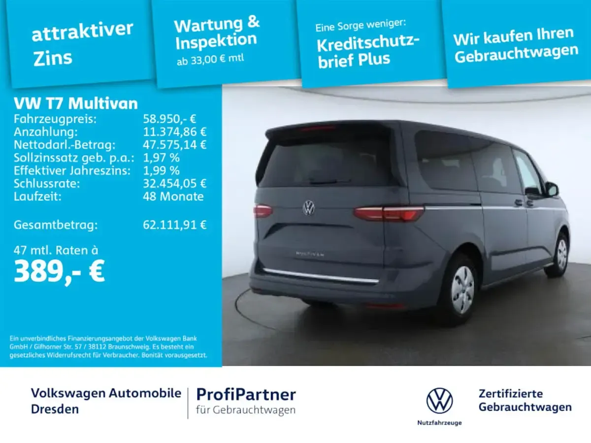 Usata VW Multivan Style 150 CV (110 kW) 2025 Monovolume