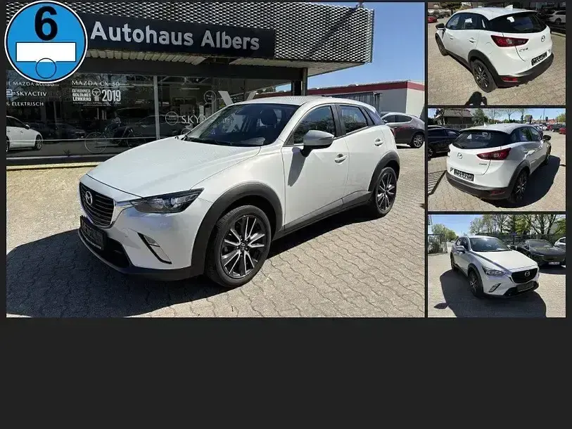 Gebraucht Mazda CX-3 120 PS (88 kW) 2016 Weiß SUV