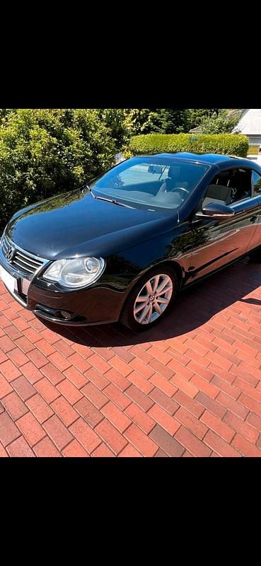 Gebraucht VW Eos 122 PS (89 kW) 2009 Schwarz Cabrio