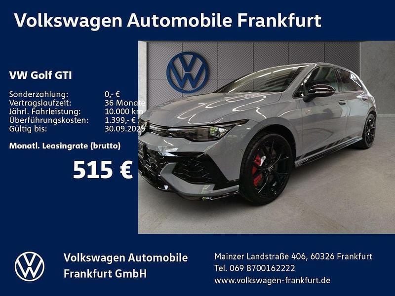 Grau Neu 2025 VW Golf VIII GTI Clubsport Limousine | 55.390 € - Bild 1/4