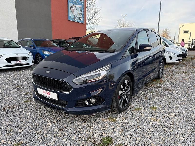 Blau Gebraucht 2019 Ford S-MAX ST-Line Van / Kleinbus | 17.999 € (Fairer Preis) - Bild 1/4