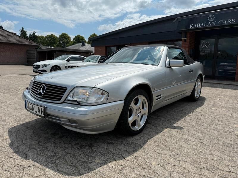 Grau Gebraucht 1996 Mercedes SL500 Cabrio | 30.990 € (Guter Preis) - Bild 1/4