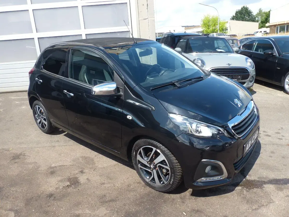 Gebraucht Peugeot 108 82 PS (60 kW) 2018 Schwarz Kleinwagen