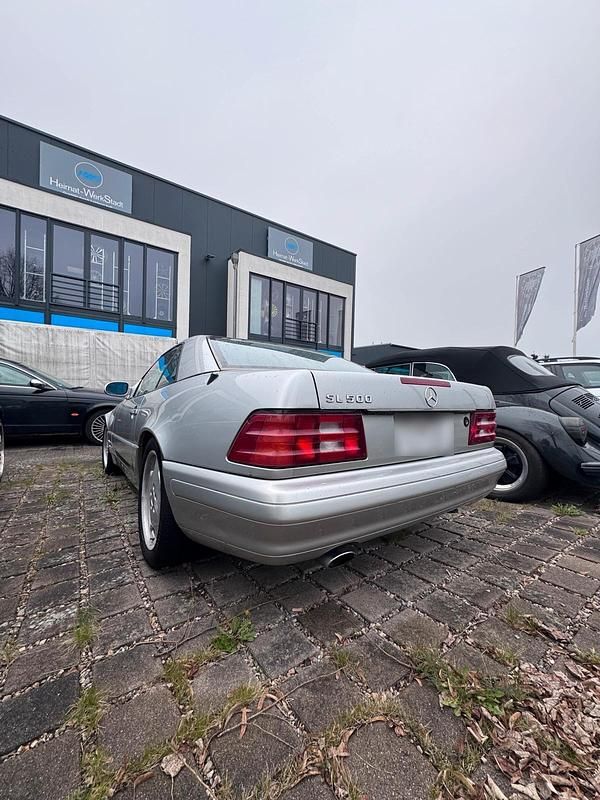 Gebraucht Mercedes SL500 306 PS (225 kW) 1999 Silber Cabrio