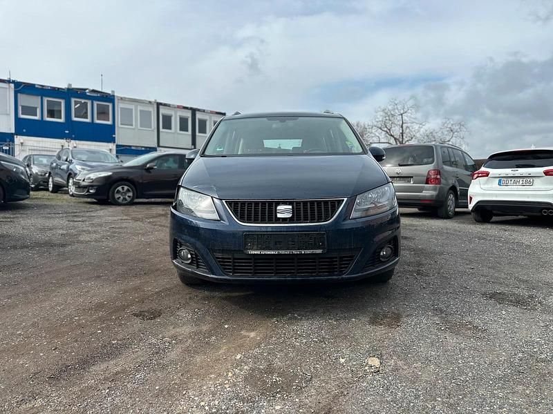 Gebraucht Seat Alhambra Style 140 PS (102 kW) 2012 "night" blau Van / Kleinbus