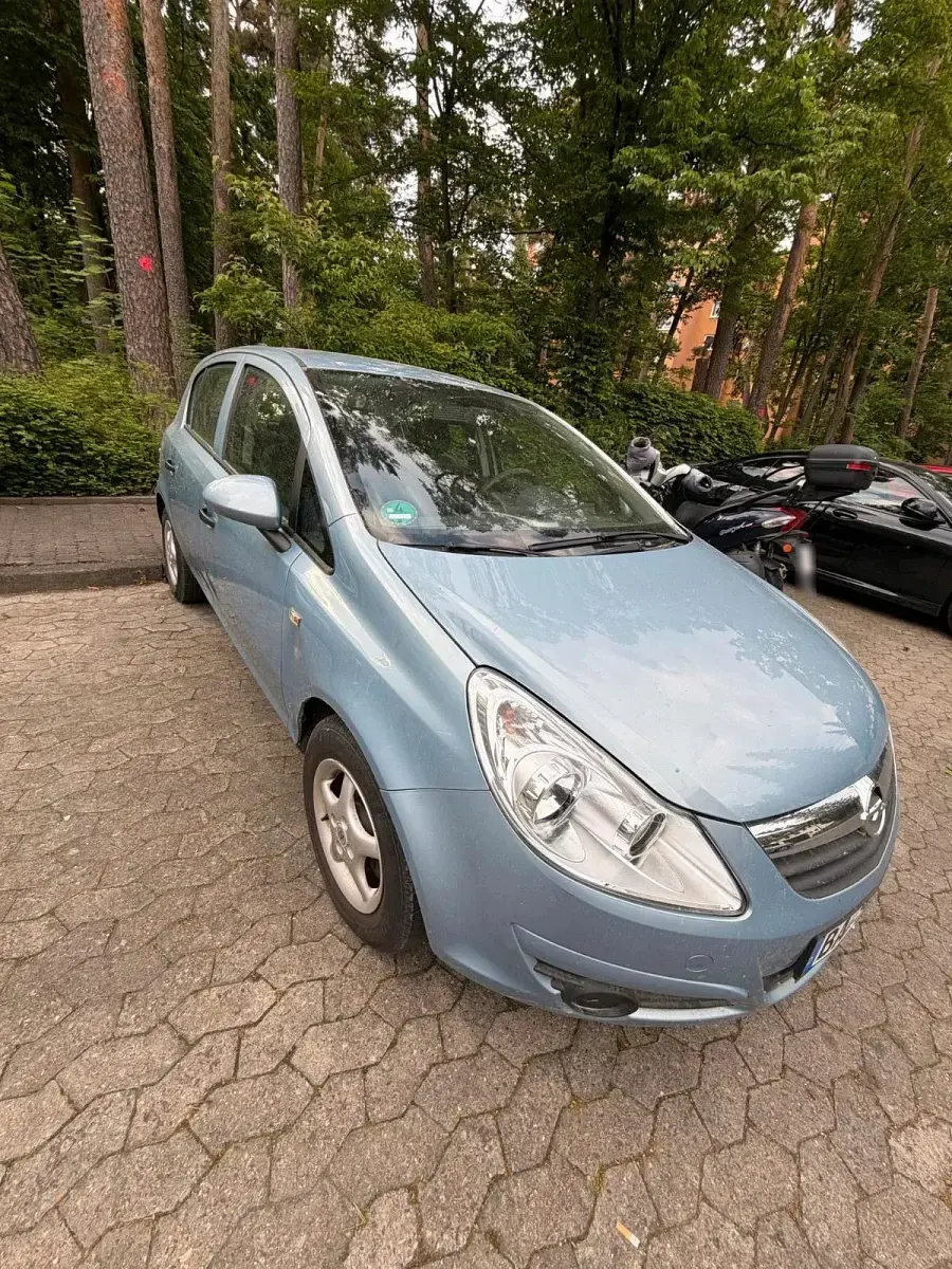 Gebraucht Opel Corsa 80 PS (58 kW) 2009 Blau Kleinwagen