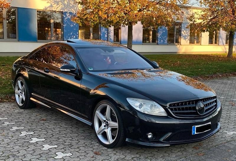 Schwarz Gebraucht 2008 Mercedes CL500 AMG Coupé | 15.500 € (Etwas zu teuer) - Bild 1/4