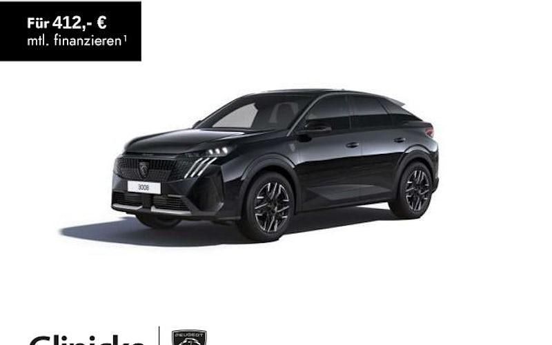 Schwarz Neu 2025 Peugeot 3008 GTi SUV | 46.295 € - Bild 1/4