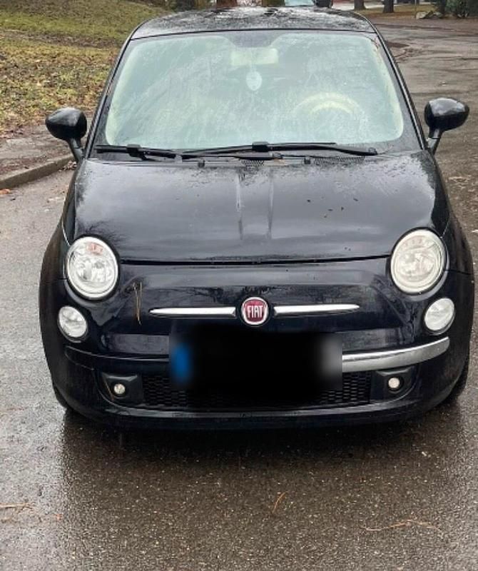 Gebraucht Fiat 500 69 PS (50 kW) 2013 Schwarz Kleinwagen