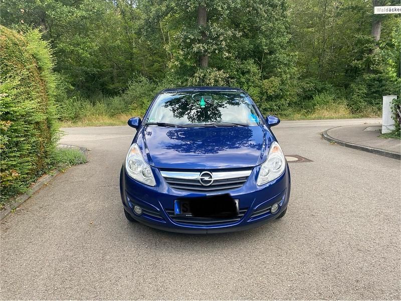 Gebraucht Opel Corsa 80 PS (58 kW) 2007 Blau Kleinwagen