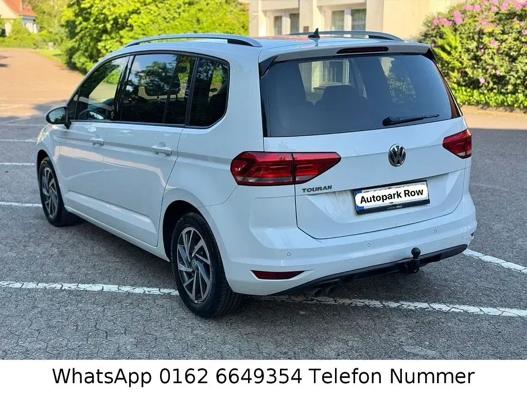 Gebraucht VW Touran Sound 150 PS (110 kW) 2017 Weiß Van / Kleinbus