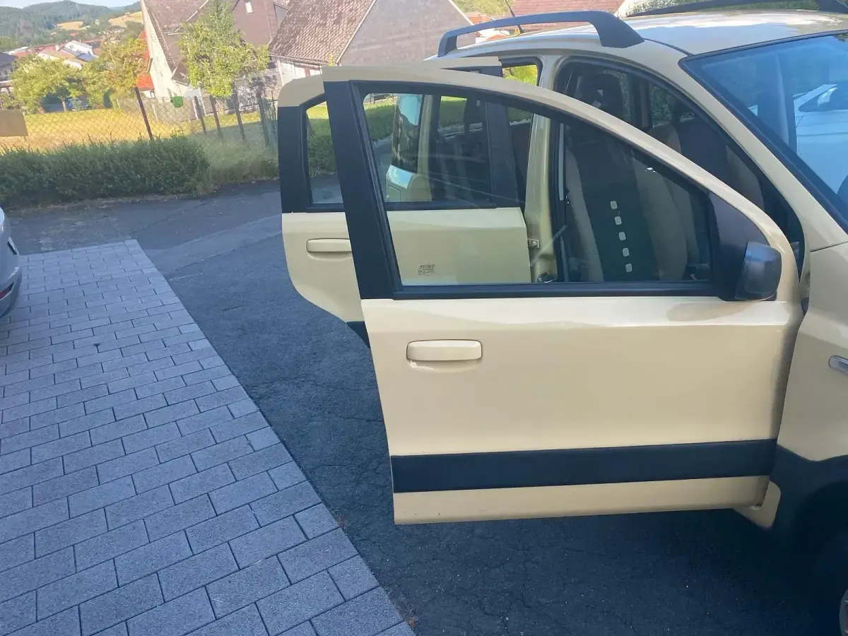 Gebraucht Fiat Panda 4x4 60 PS (44 kW) 2006 Gelb Kleinwagen