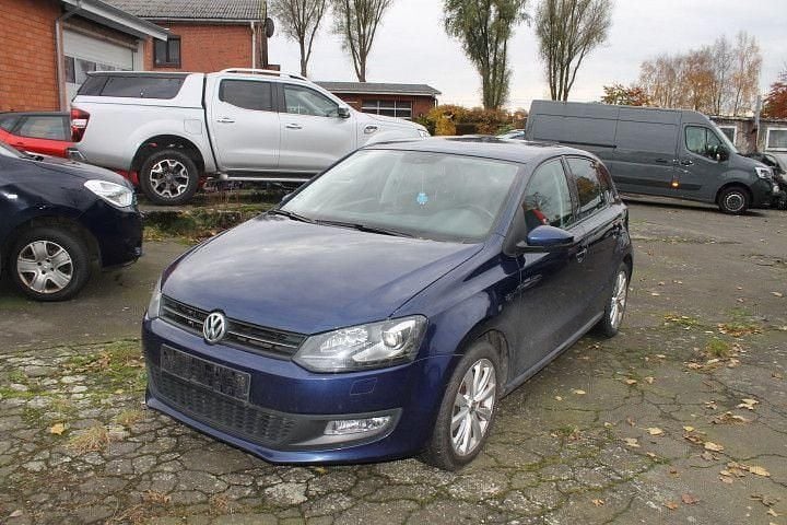 Blau Gebraucht 2011 VW Polo Team Kleinwagen | 3.500 € (Superpreis) - Bild 1/4