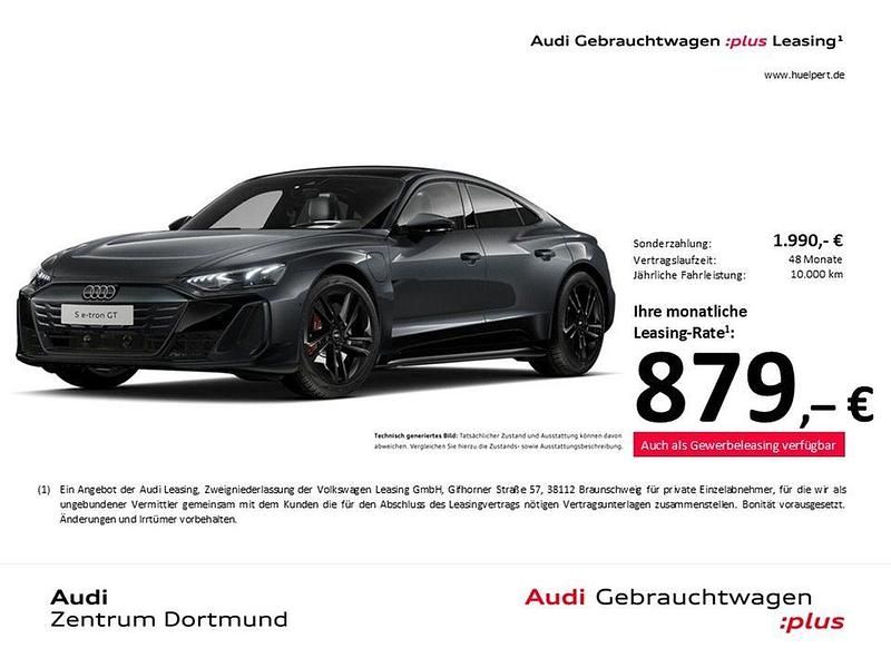 Daytonagrau perleffekt Gebraucht 2025 Audi e-tron GT quattro Sport Limousine | 97.488 € (Teuer) - Bild 1/4
