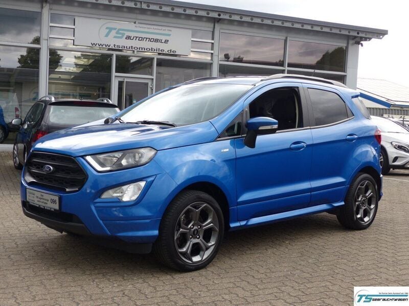 Blau dynamicblau metallic (metallic) Gebraucht 2020 Ford Ecosport ST-Line SUV | 14.890 € (Fairer Preis) - Bild 1/4