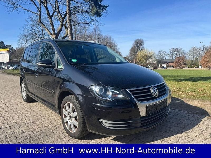 Gebraucht VW Touran Freestyle 105 PS (77 kW) 2009 Schwarz Van / Kleinbus