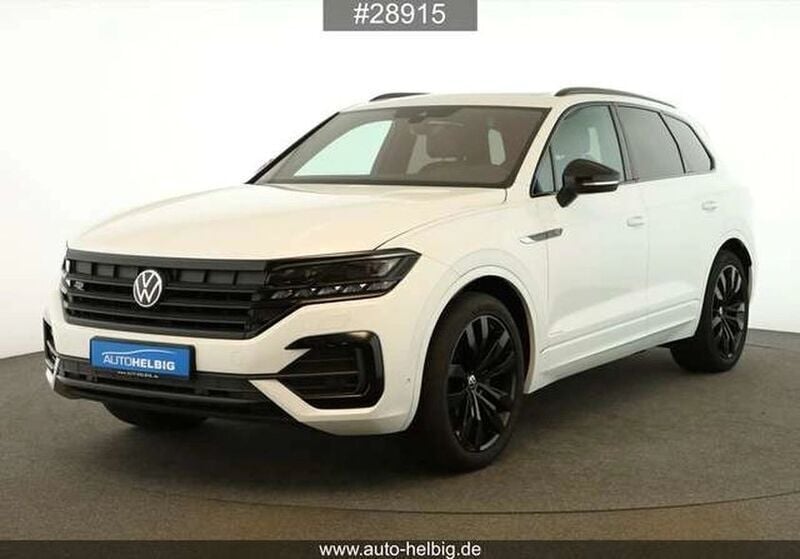Weiss Gebraucht 2022 VW Touareg R-line SUV | 57.349 € (Fairer Preis) - Bild 1/4