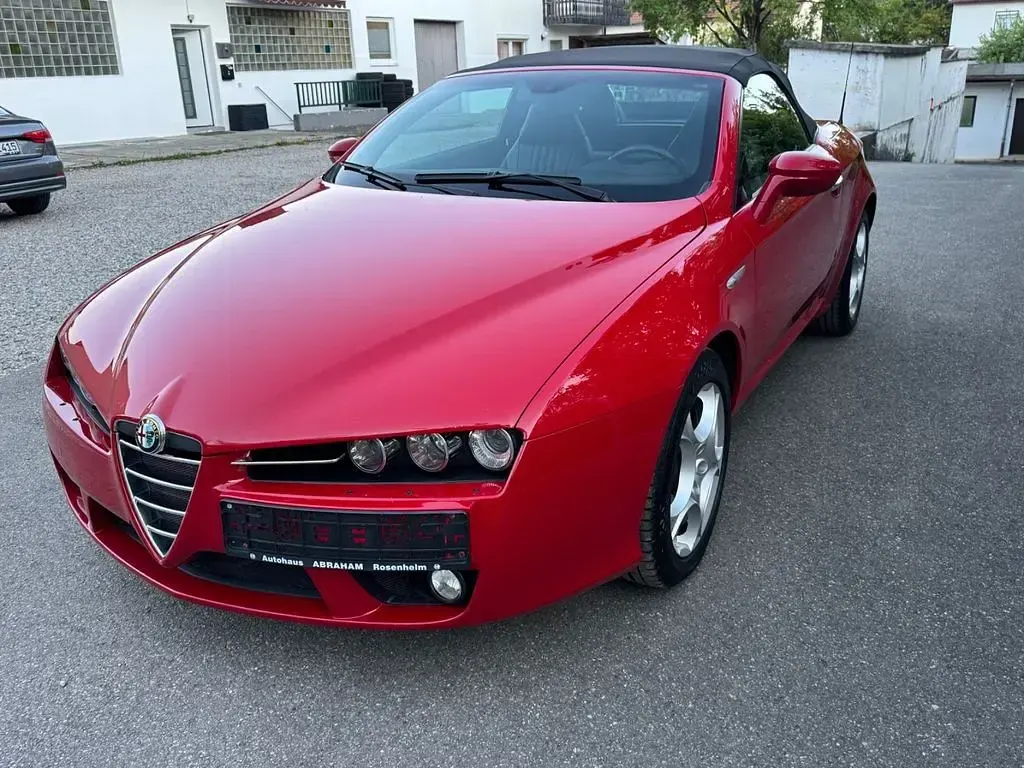 Gebraucht Alfa Romeo Spider Exclusive 185 PS (136 kW) 2007 Rot Cabrio