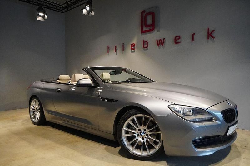 Grau Gebraucht 2013 BMW 650 Cabriolet Cabrio | 16.941 € (Guter Preis) - Bild 1/3