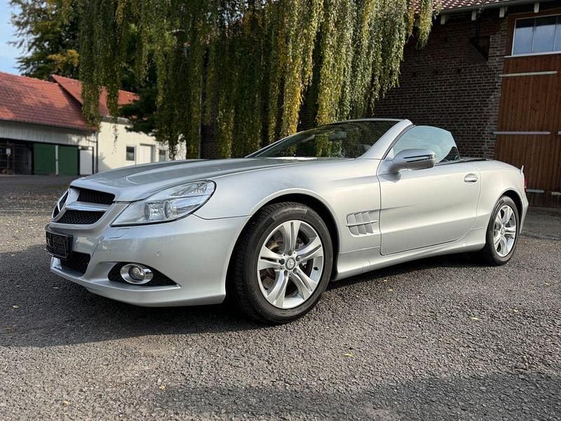 Silber Gebraucht 2008 Mercedes SL350 Cabrio | 29.850 € (Fairer Preis) - Bild 1/4