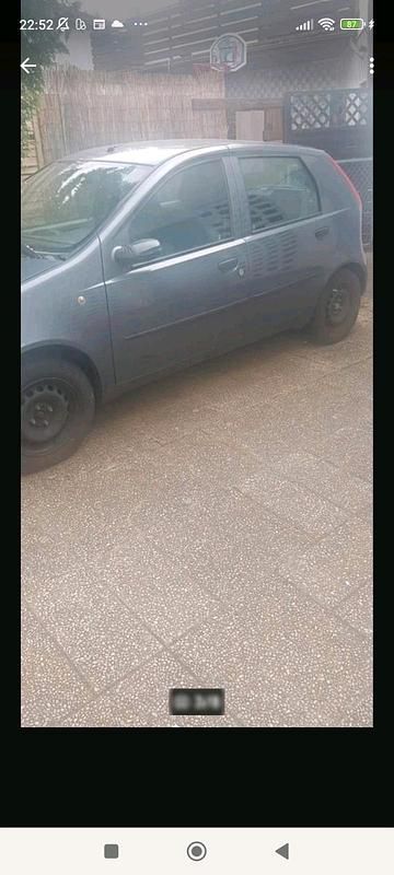 Gebraucht Fiat Punto 80 PS (58 kW) 2003 Grau Kleinwagen