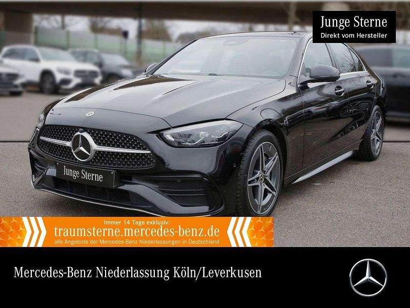 Schwarz Gebraucht 2024 Mercedes C180 AMG Limousine | 38.990 € (Fairer Preis) - Bild 1/3