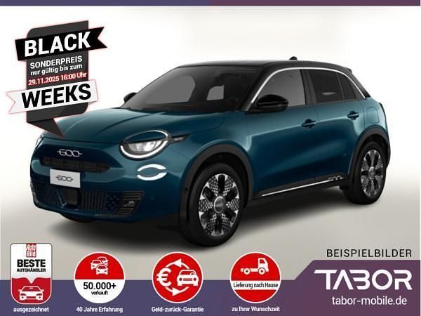 Grün (mare grün metallic / dach schwar) Neu 2025 Fiat 600 La Prima SUV | 26.147 € (Guter Preis) - Bild 1/4