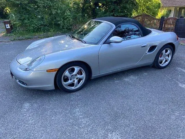 Usata Porsche Boxster S 252 CV (185 kW) 2000 Argento Cabrio