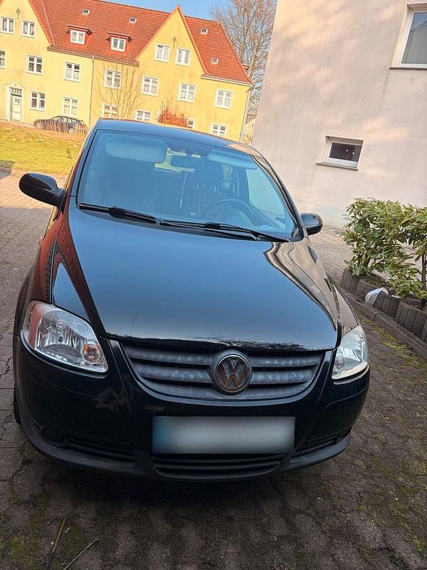 Gebraucht VW Fox 2007 Schwarz Kleinwagen