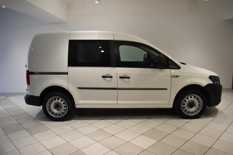 Gebraucht VW Caddy 125 PS (91 kW) 2019 Weiß Van / Kleinbus