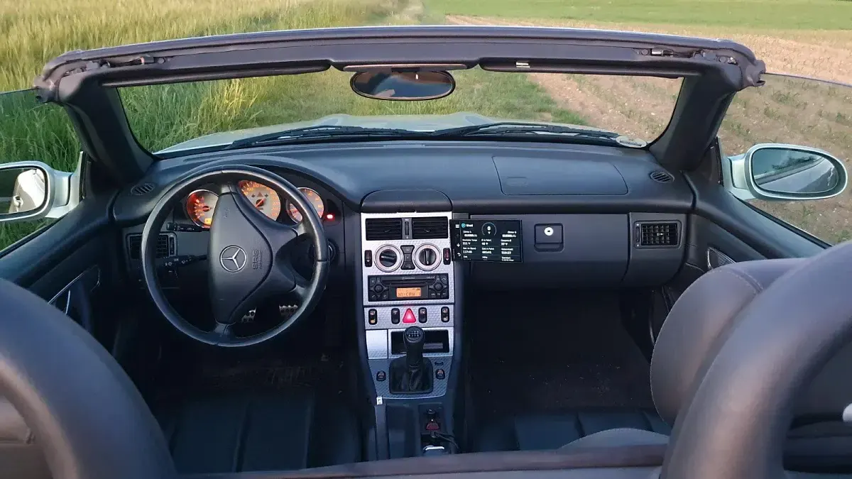Gebraucht Mercedes SLK230 198 PS (145 kW) 2000 Silber Cabrio