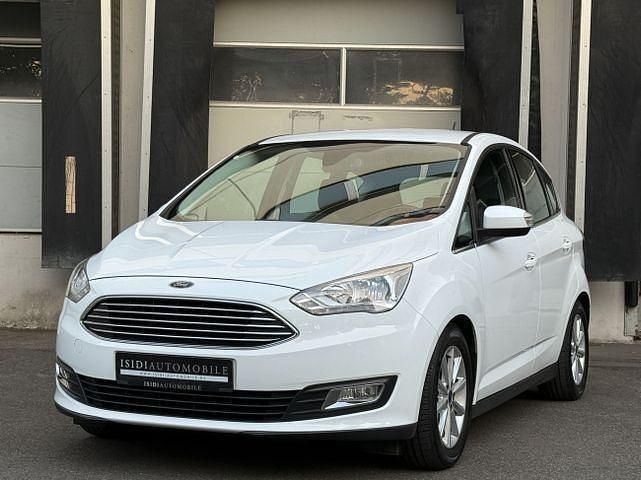 Weiß Gebraucht 2017 Ford C-MAX Titanium Van / Kleinbus | 13.900 € (Fairer Preis) - Bild 1/4