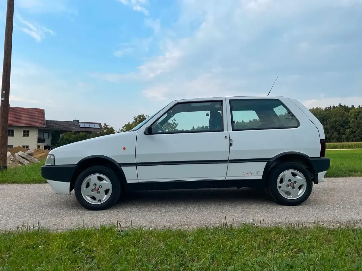 Gebraucht Fiat Uno 71 PS (52 kW) 1993 Weiß Kleinwagen