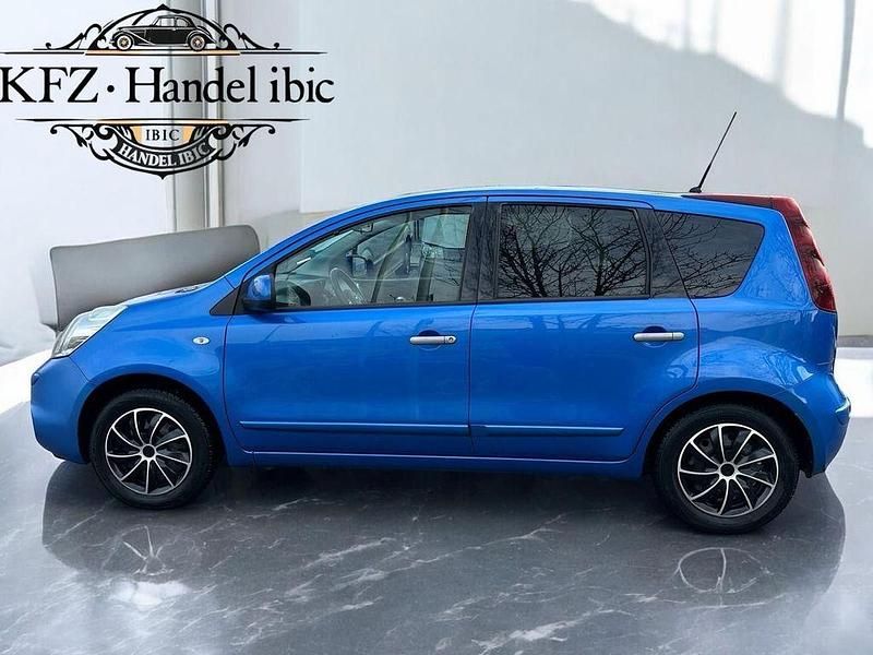 Gebraucht Nissan Note I-Way 88 PS (64 kW) 2011 Blau Kleinwagen