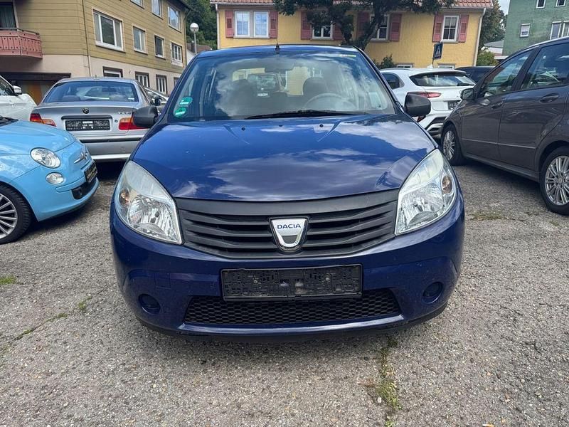 Gebraucht Dacia Sandero Basis 75 PS (55 kW) 2009 Blau Kleinwagen