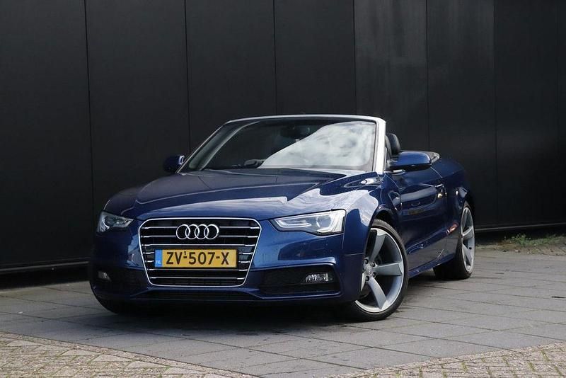 Gebraucht Audi A5 Cabriolet S-Line 177 PS (130 kW) 2016 Blau Cabrio