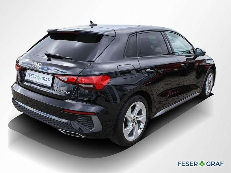 Gebraucht Audi A3 S-Line 150 PS (110 kW) 2023 Schwarz Limousine