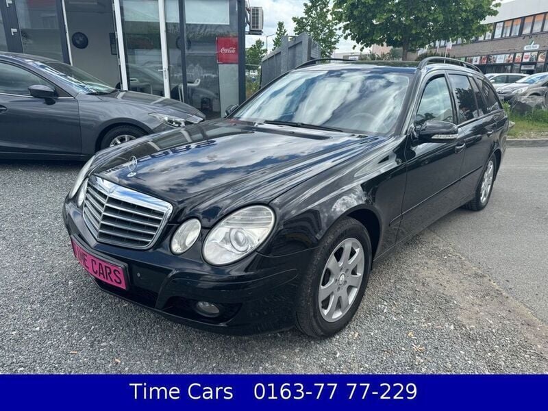 Schwarz Gebraucht 2007 Mercedes E220 Limousine | 2.590 € (Superpreis) - Bild 1/4