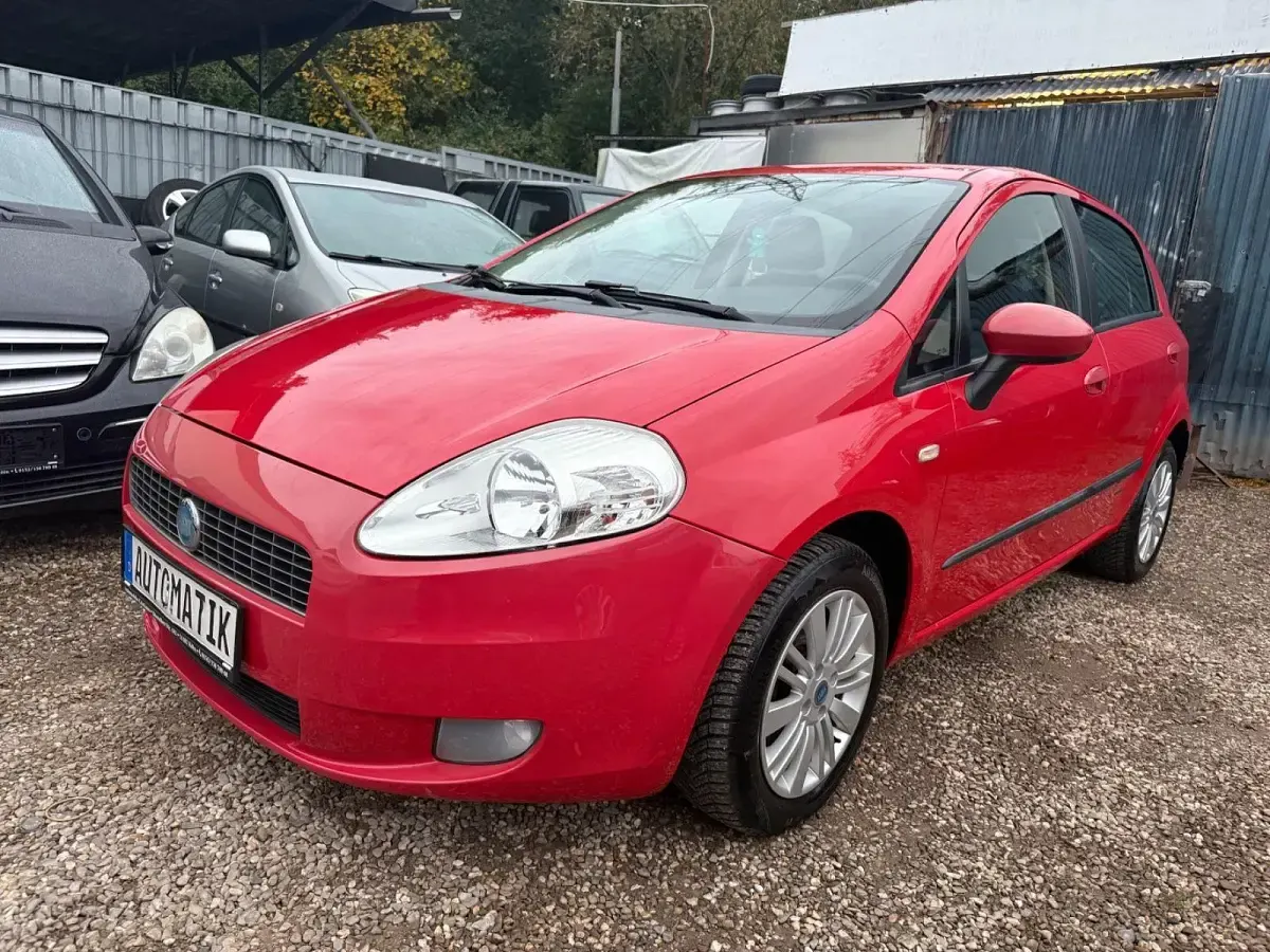 Gebraucht Fiat Grande Punto Dynamic 77 PS (56 kW) 2007 Rot Kleinwagen