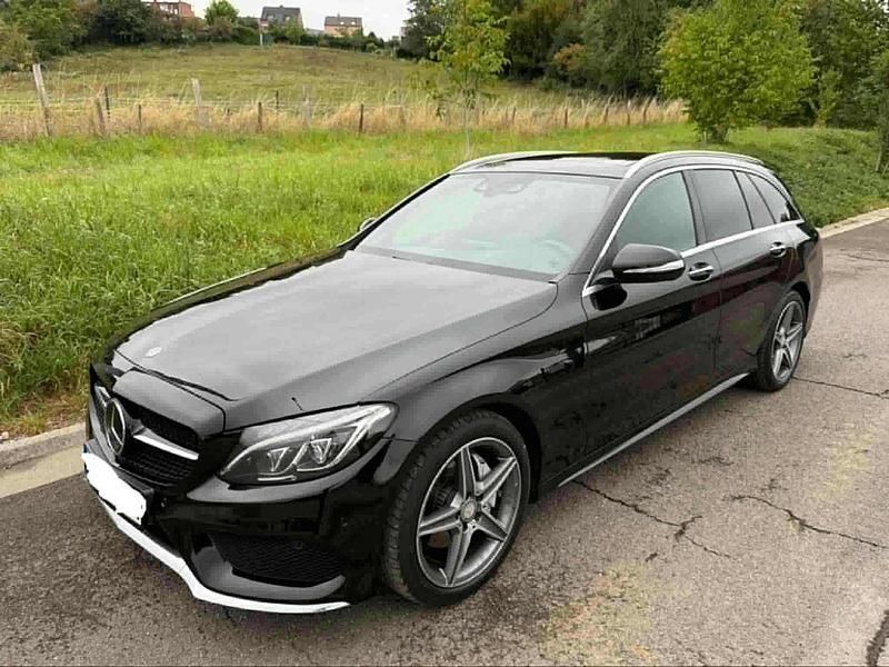 Schwarz Gebraucht 2015 Mercedes C220 Avantgarde Kombi | 15.799 € (Superpreis) - Bild 1/4