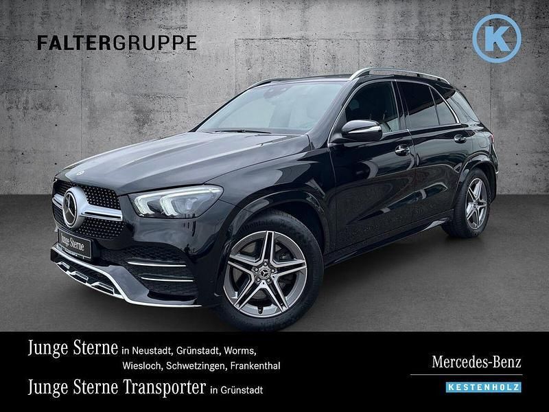 Schwarz Gebraucht 2022 Mercedes GLE350 AMG SUV | 66.790 € (Etwas zu teuer) - Bild 1/4